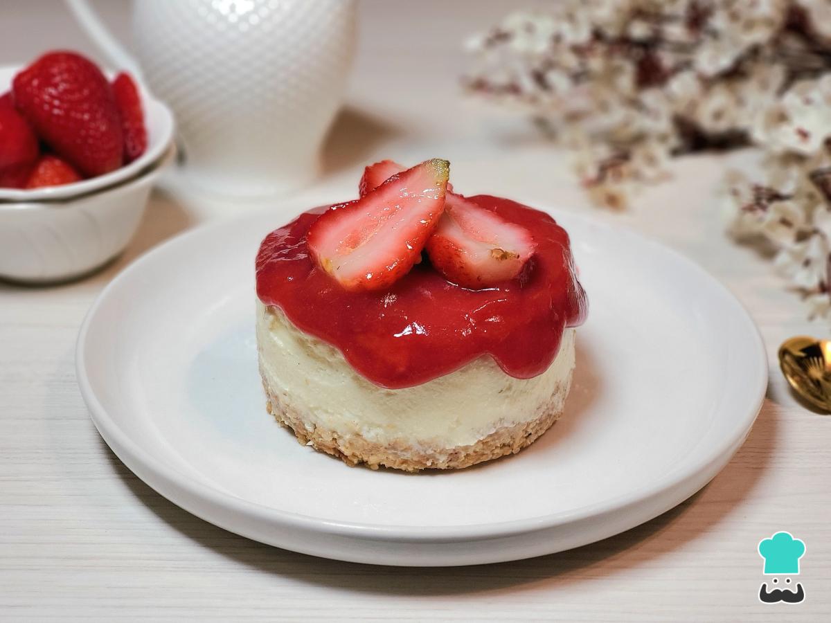 Receta de Tarta de queso al microondas en 3 minutos