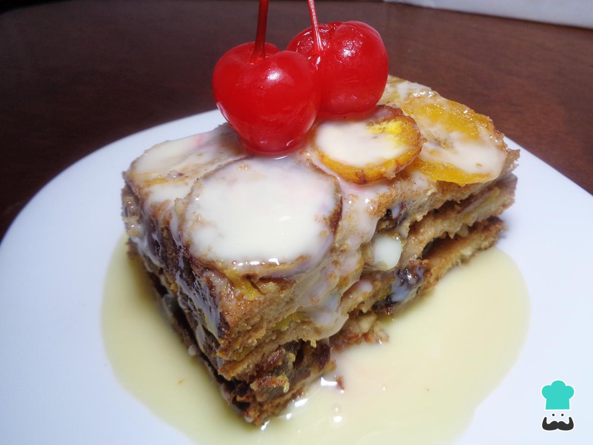 Receta de Capirotada con pan tostado