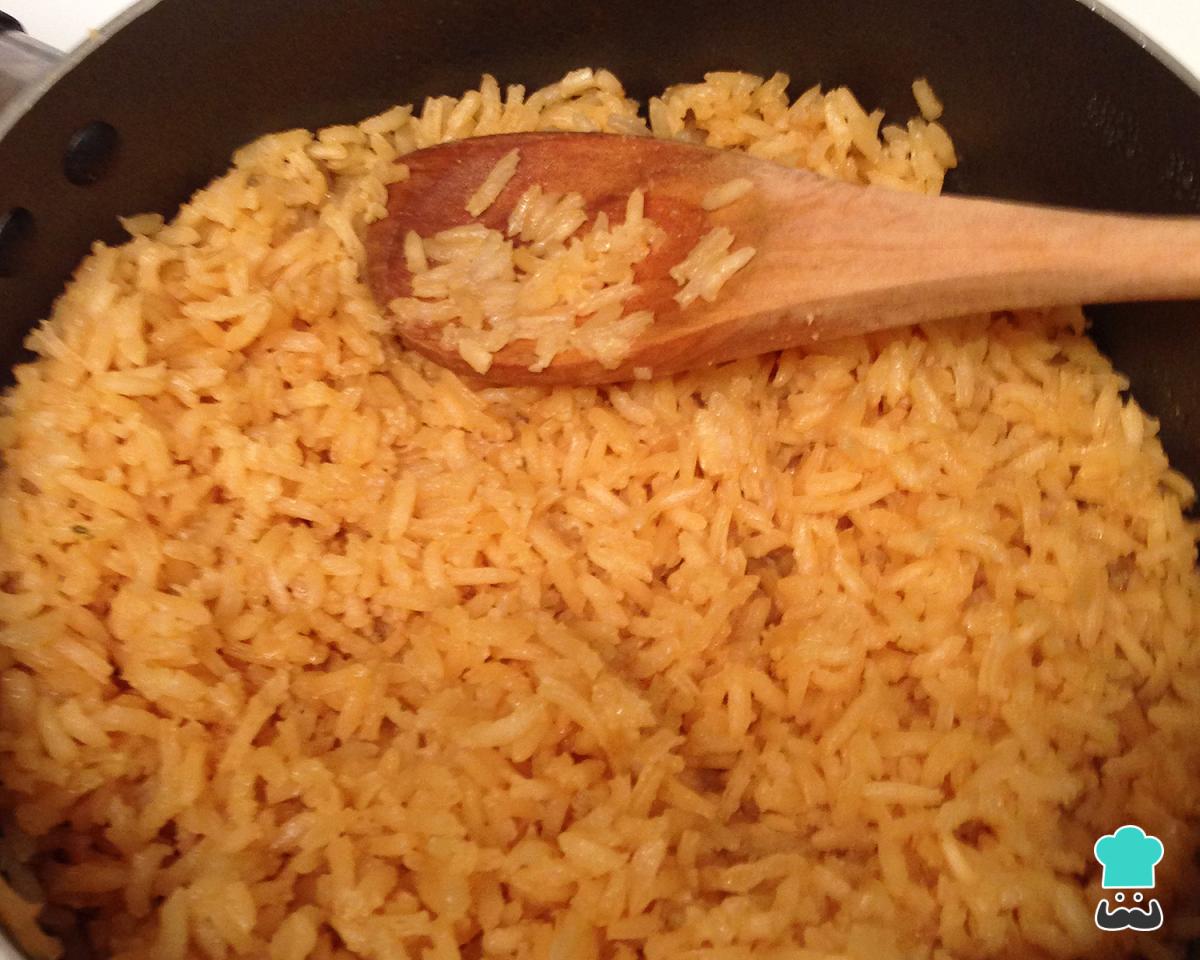 Receta de Arroz con tomate estilo mexicano