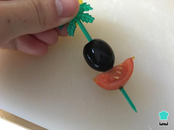 Receta de Mini brochetas frías - Paso 7