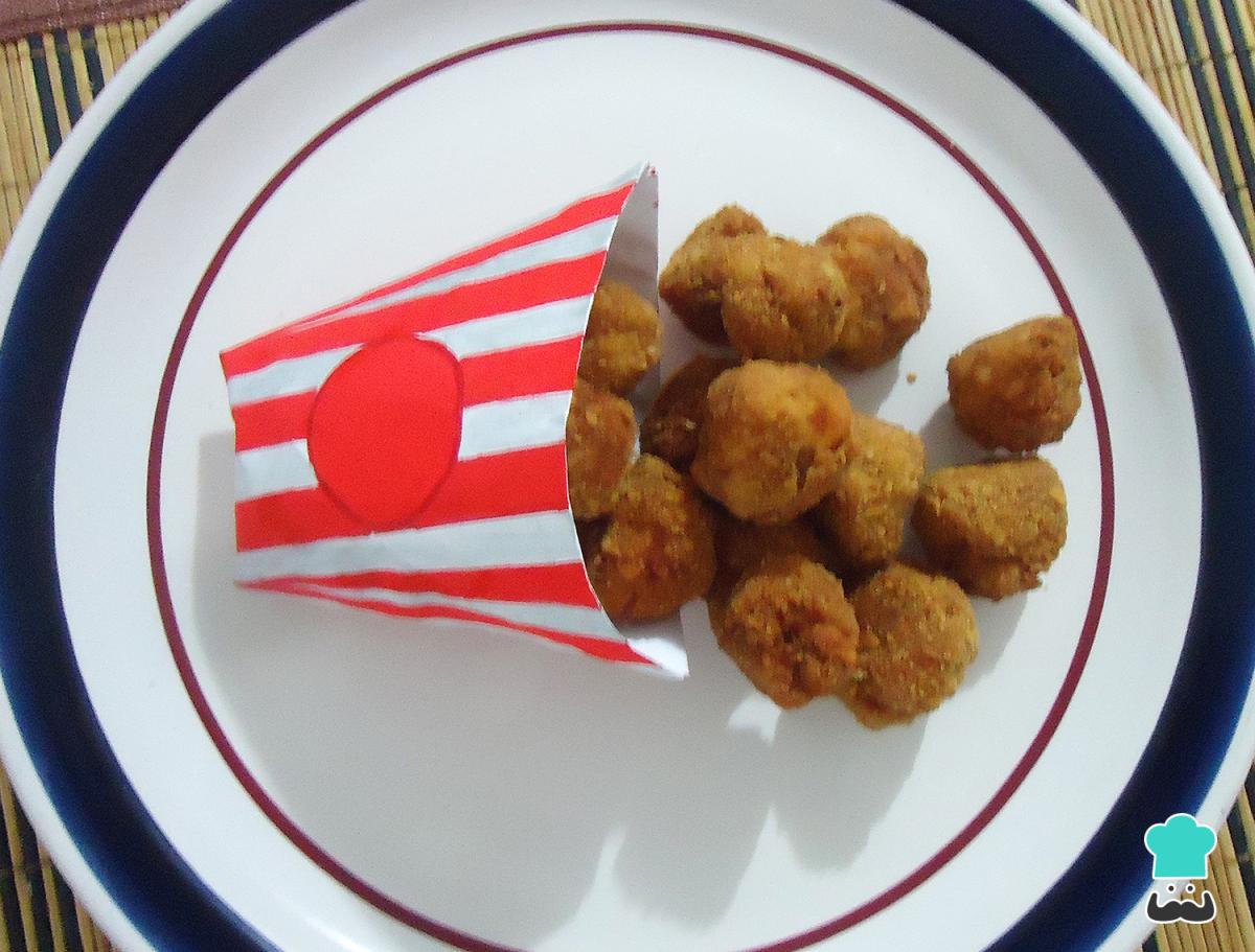 Receta de Palomitas de pollo