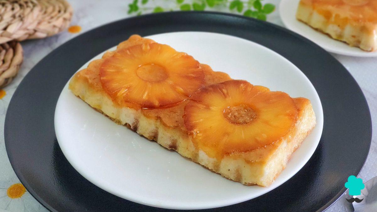 Receta de Tarta de piña y sobaos: un postre sin horno fácil y delicioso