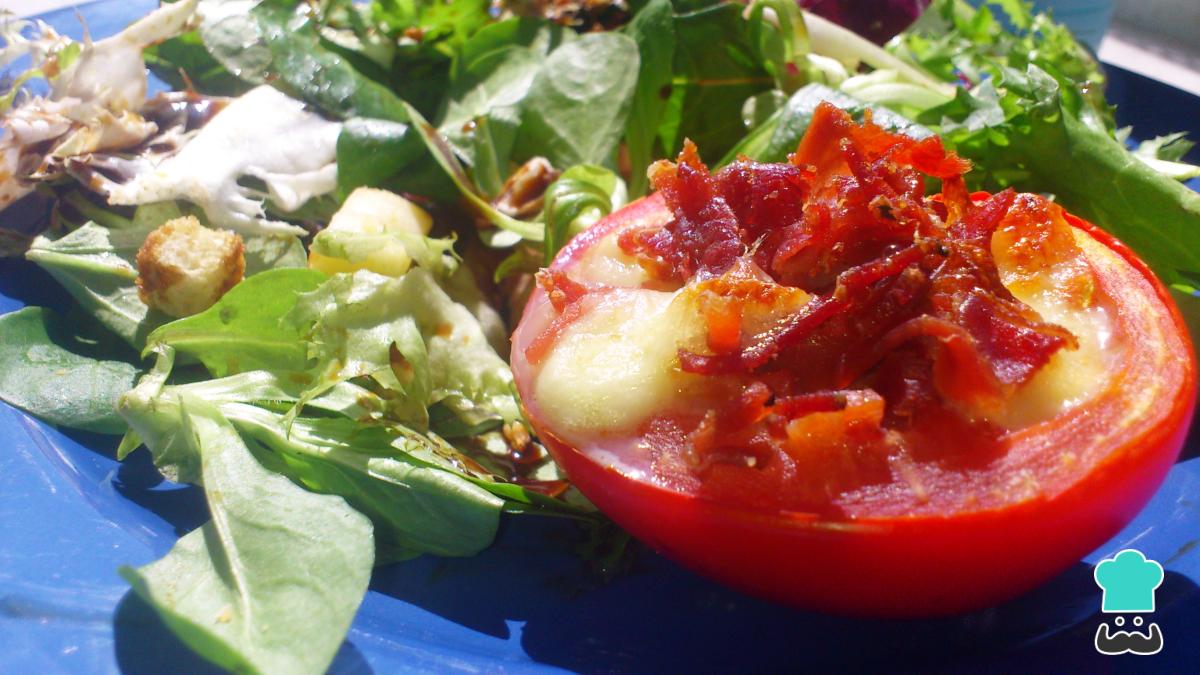 Receta de Tomates rellenos con jamón