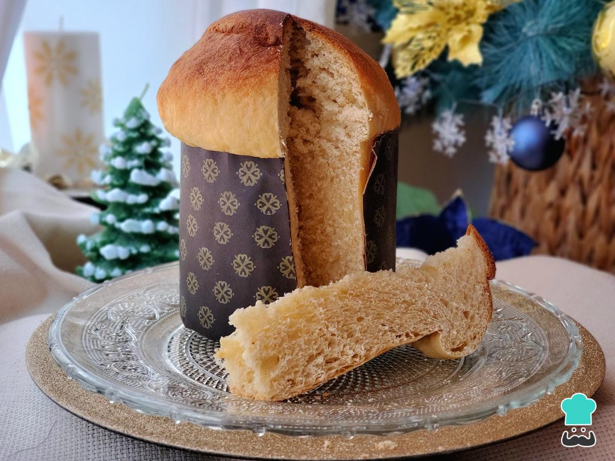 Receta de Panetón sin pasas ni frutas