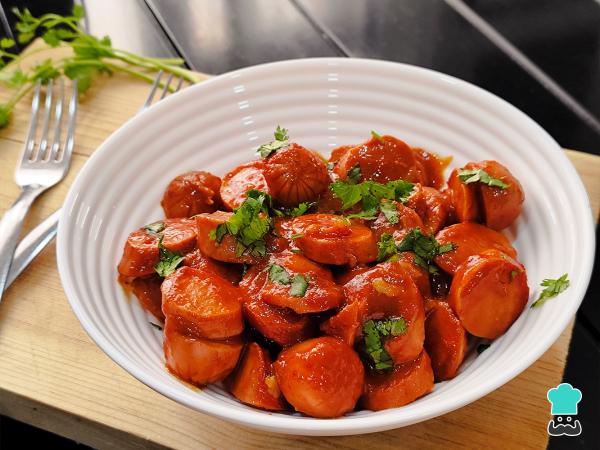 Receta de Salchichas a la diabla - Paso 6