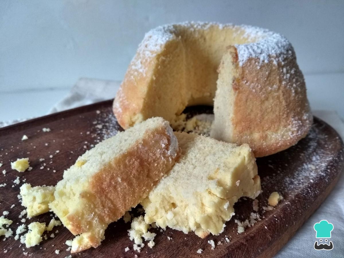 Receta de Budín de naranja con harina de arroz