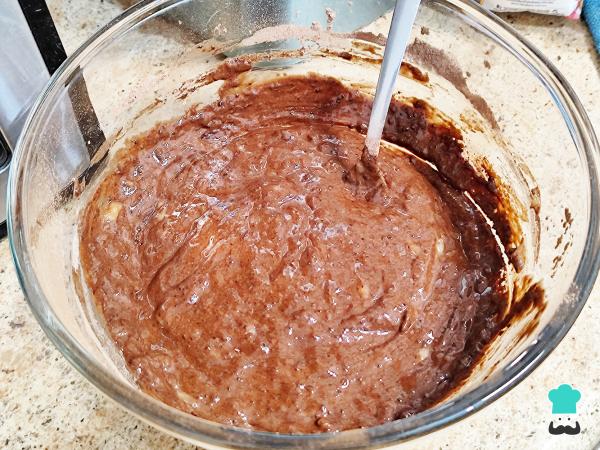 Receta de Pan o pastel de plátano con chocolate - Paso 5