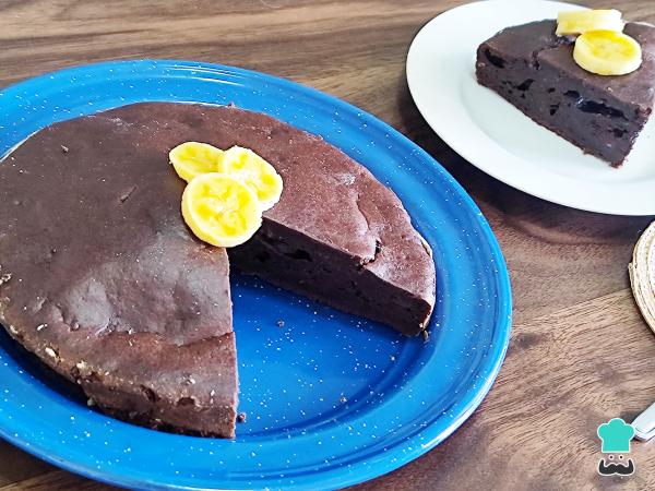 Receta de Pan o pastel de plátano con chocolate - Paso 7