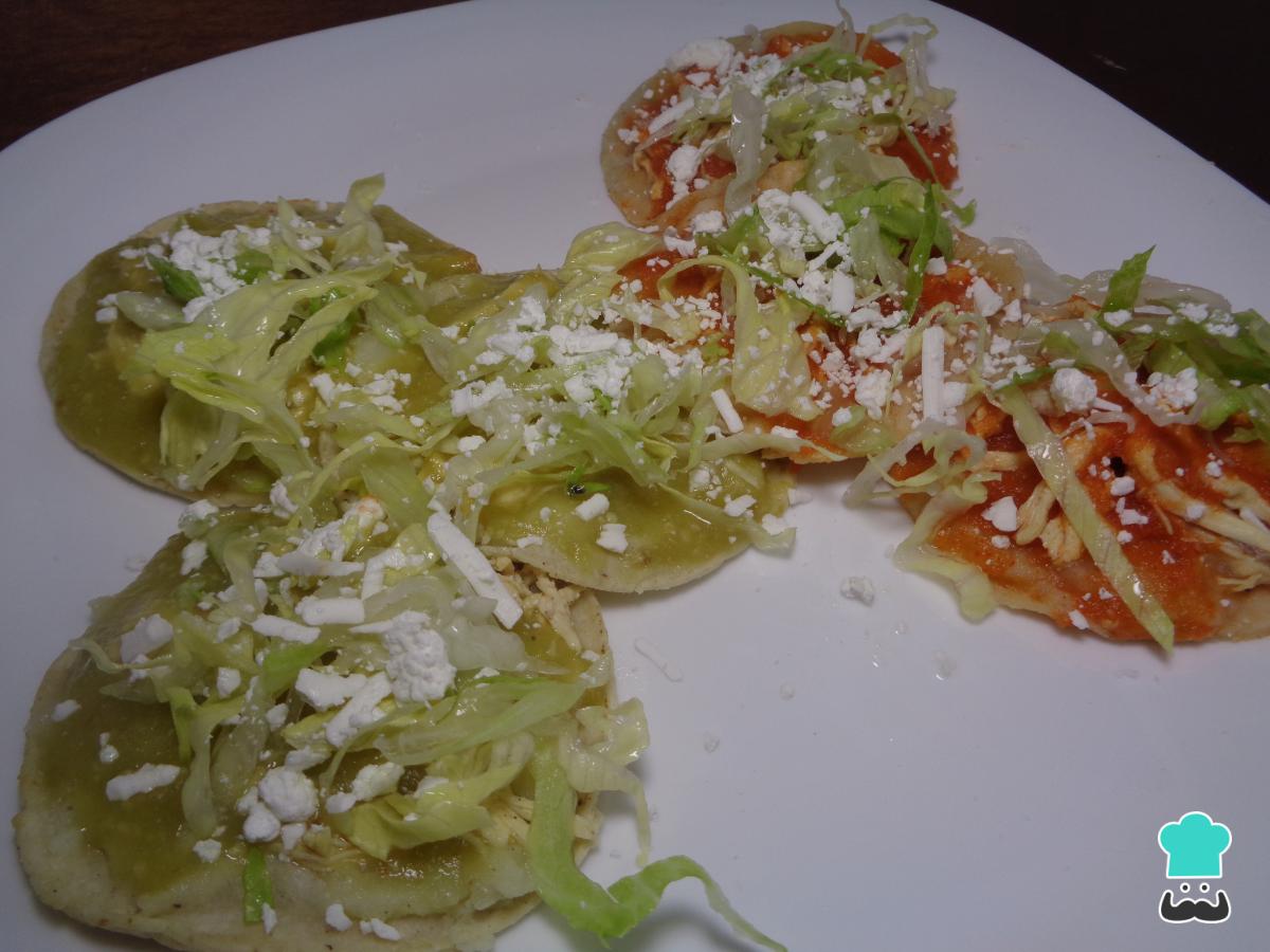 Receta de Chalupas poblanas de Analco