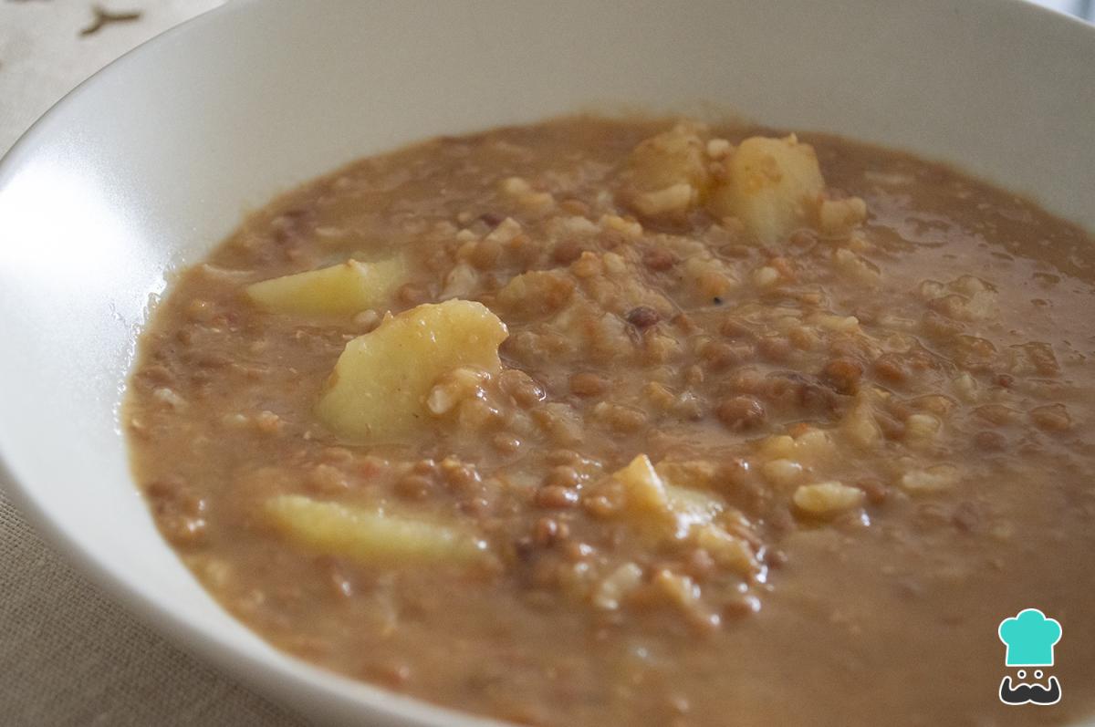 Receta de Lentejas con verduras con Mycook Touch