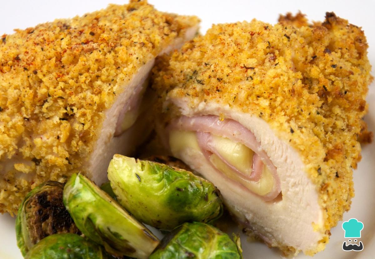 Receta de Pechugas a la cordon bleu