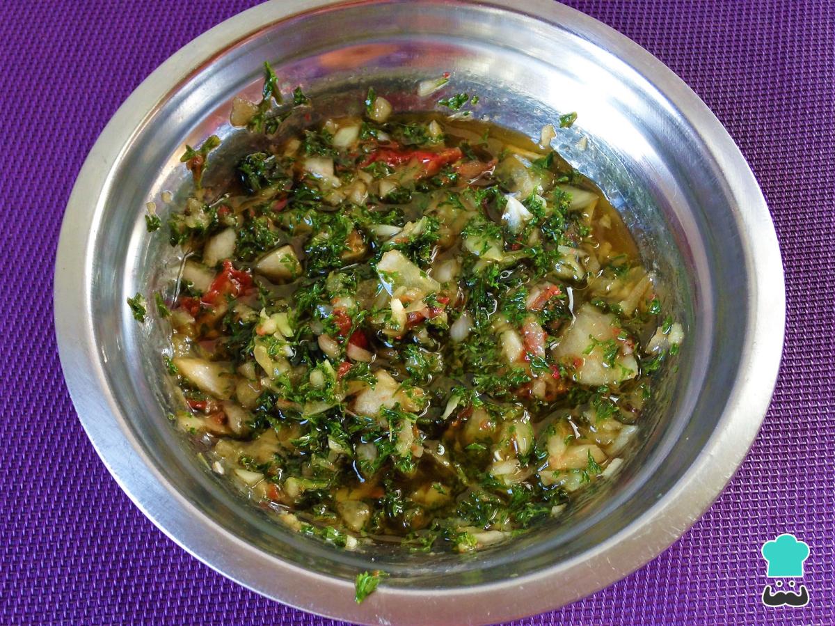 Receta de Salsa chimichurri casera