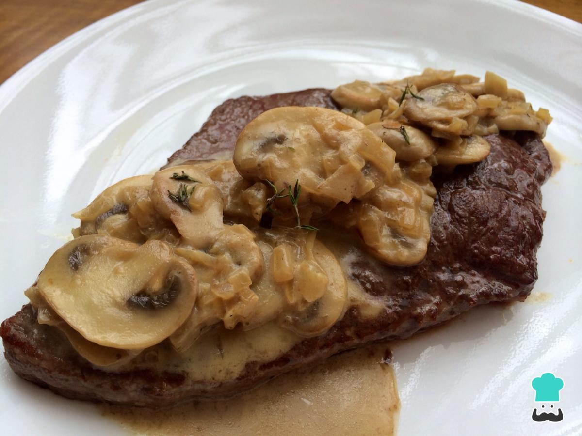 Receta de Steak al horno