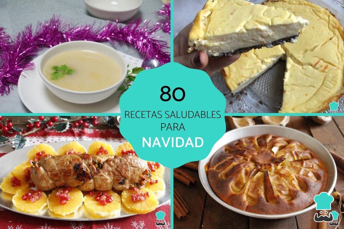 Recetas saludables para Navidad
