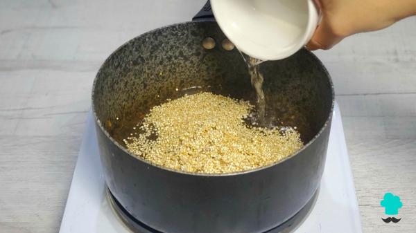 Receta de Bowl de quinoa con verduras salteadas: el plato exprés más saludable y lleno de sabor - Paso 2