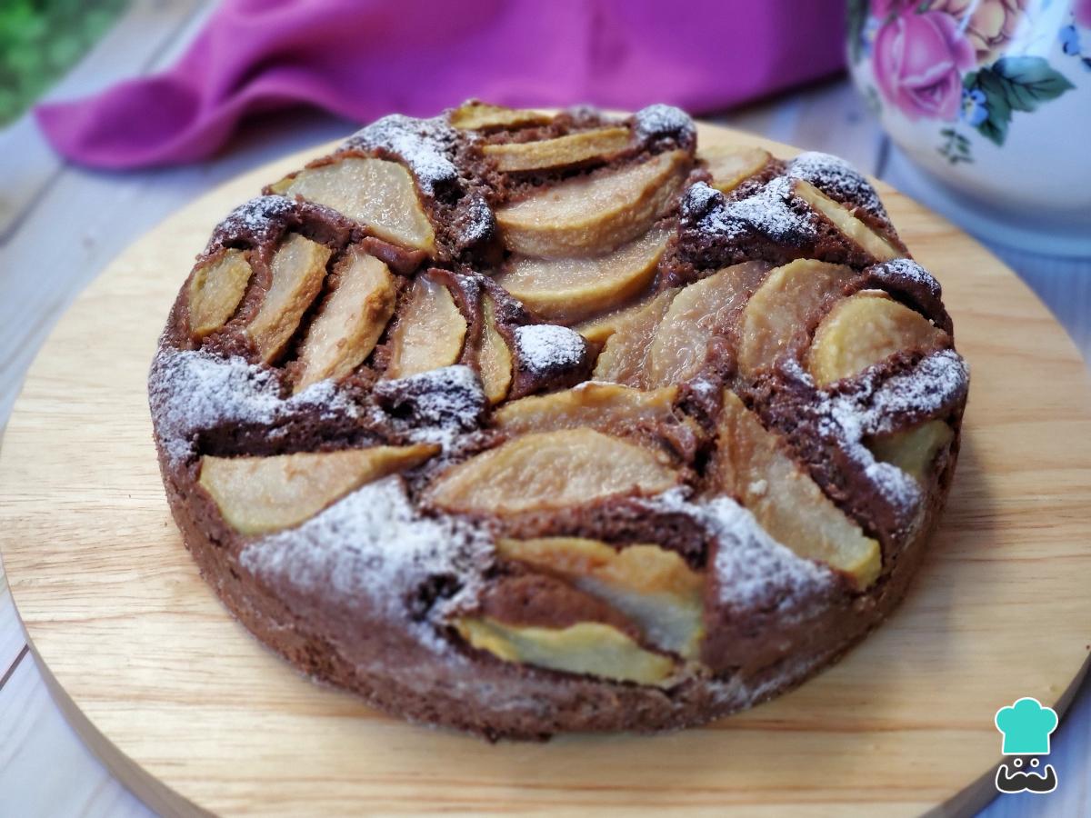 Receta de Tarta de pera de la abuela