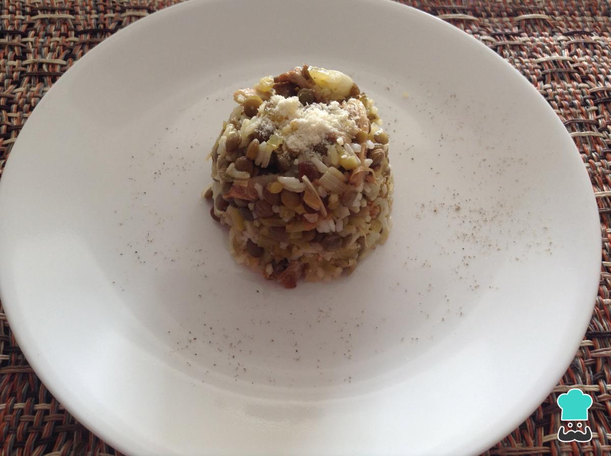 Receta de Calentado de lentejas