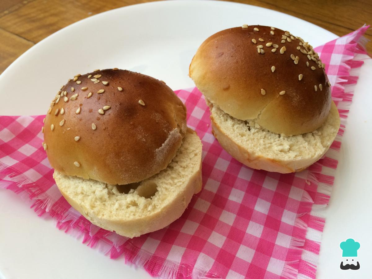 Receta de Pan de hamburguesa