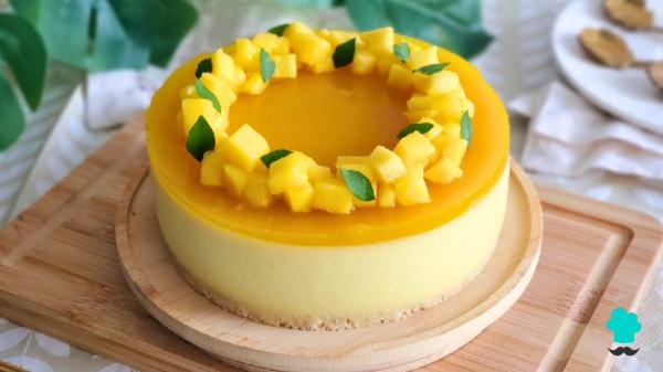 Receta de Tarta de queso y mango sin horno: fácil, muy cremosa y perfecta para este verano