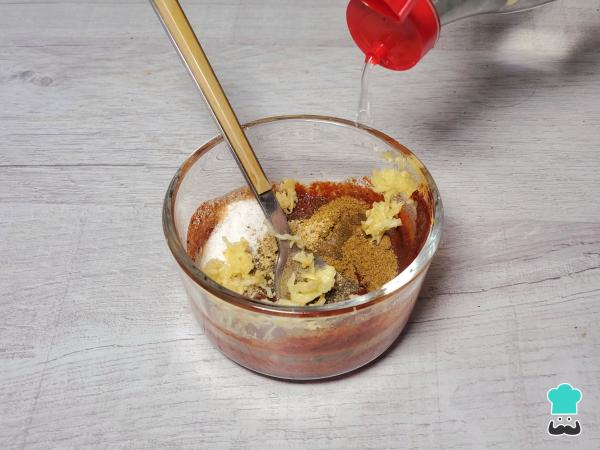 Receta de Adobo de carne - Paso 1