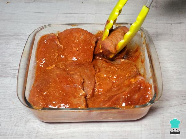 Receta de Adobo de carne - Paso 3