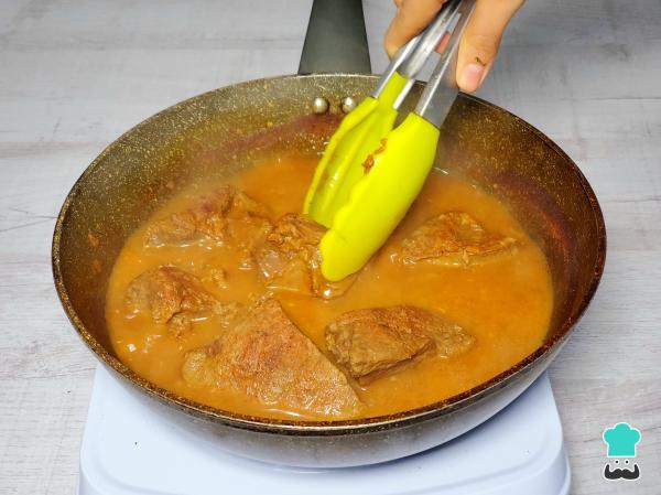Receta de Adobo de carne - Paso 5