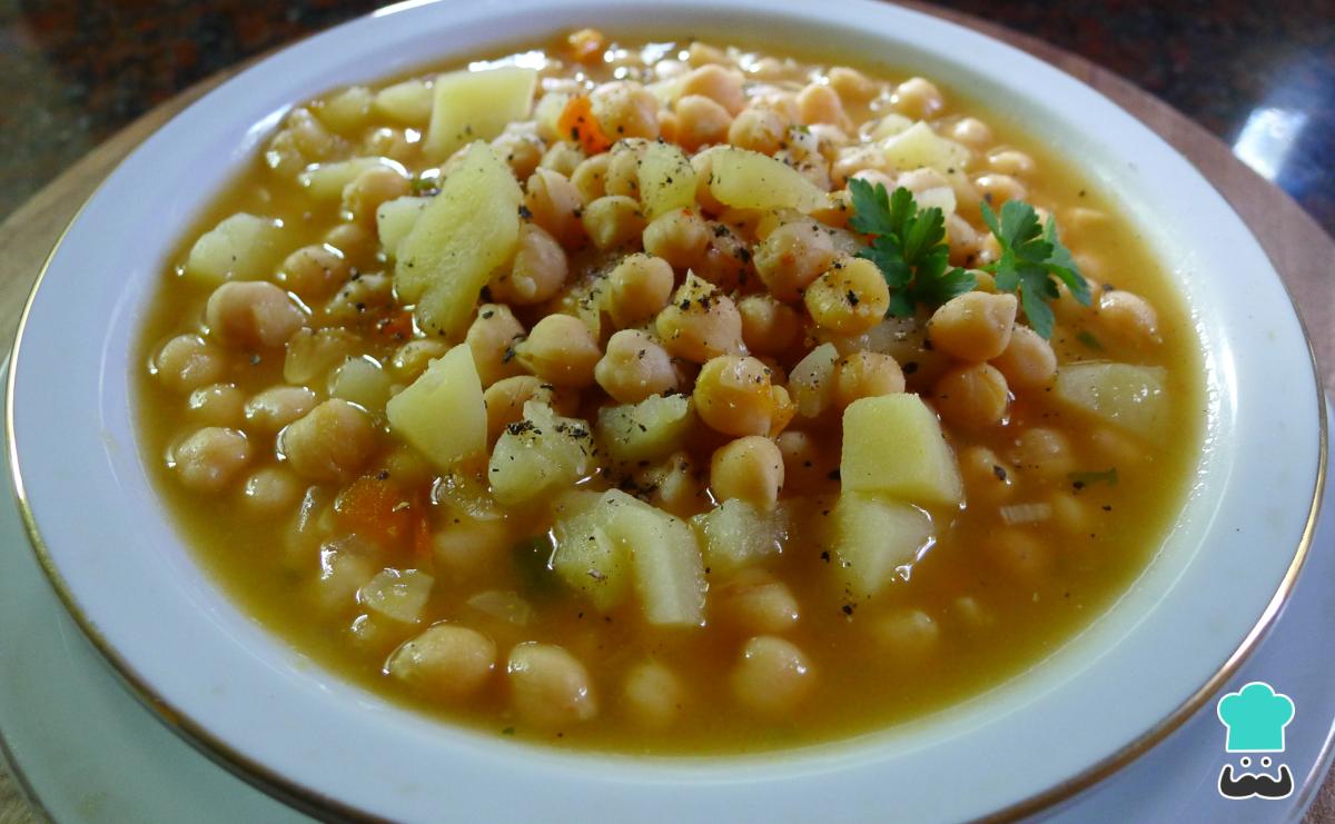 Receta de Garbanzos Vegetarianos