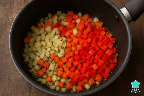 Receta de Garbanzos con setas - Paso 2