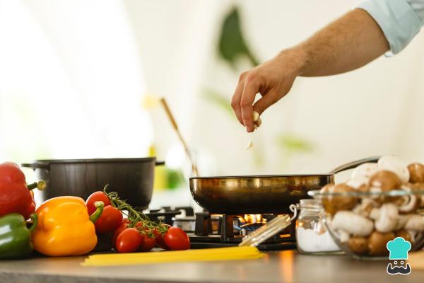 Receta de Garbanzos con setas - Paso 4