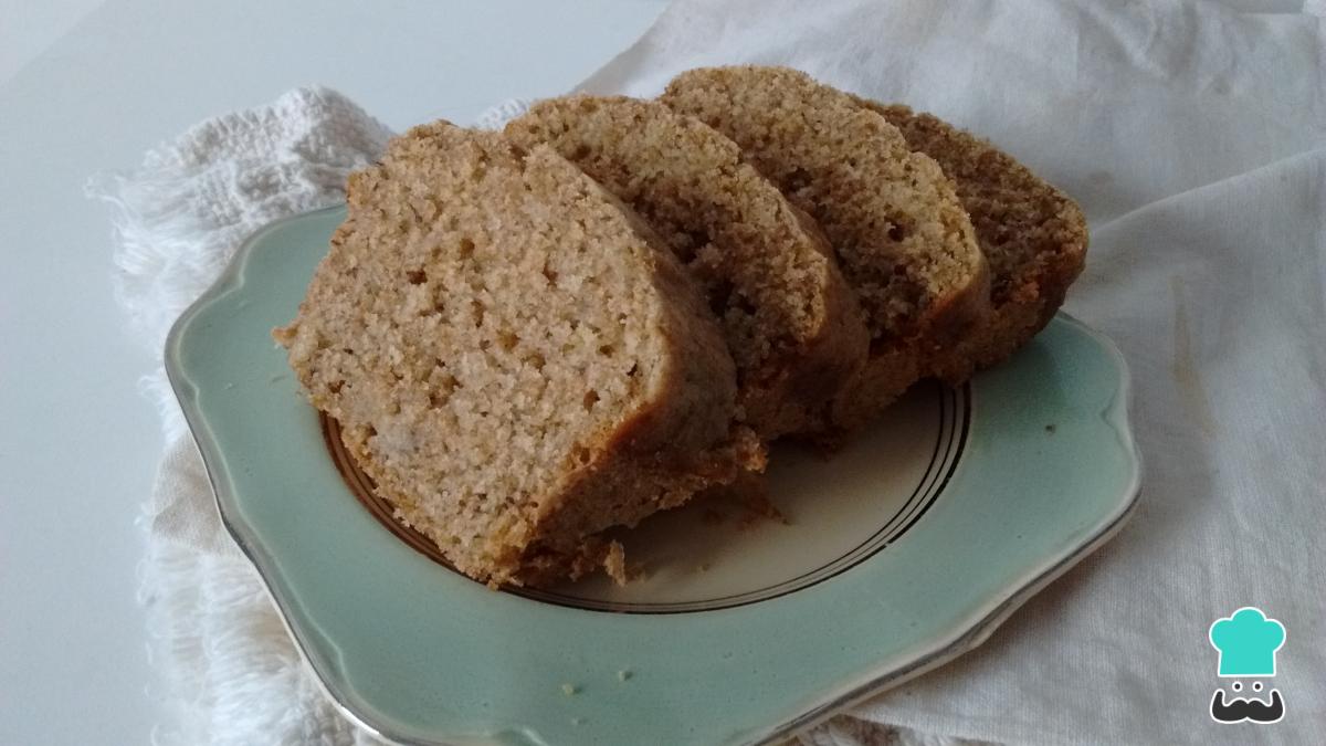 Receta de Budín de banana sin azúcar