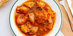 Receta de Zarzuela de pescado para Navidad