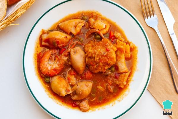 Receta de Zarzuela de pescado para Navidad - Paso 7