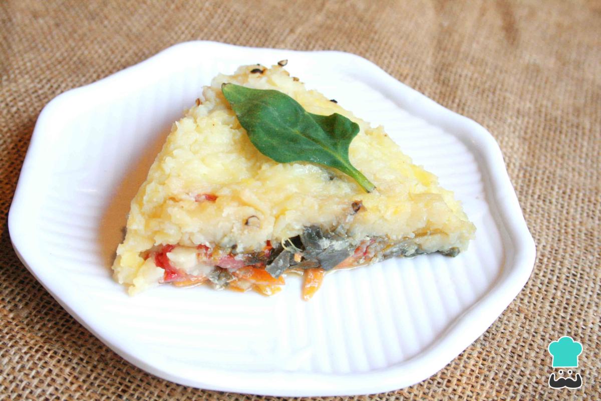 Receta de Pastel de pescado sin huevo