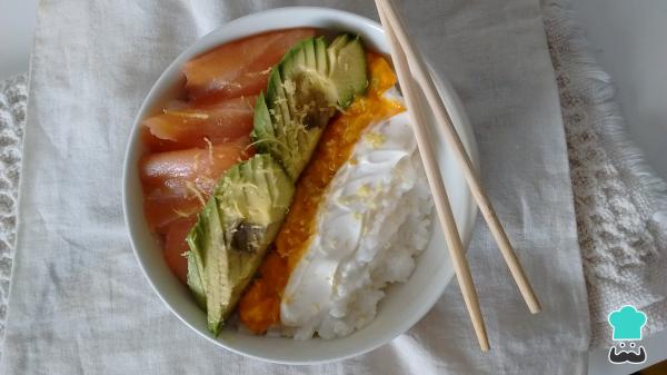 Receta de Poke bowl de salmón - Paso 5