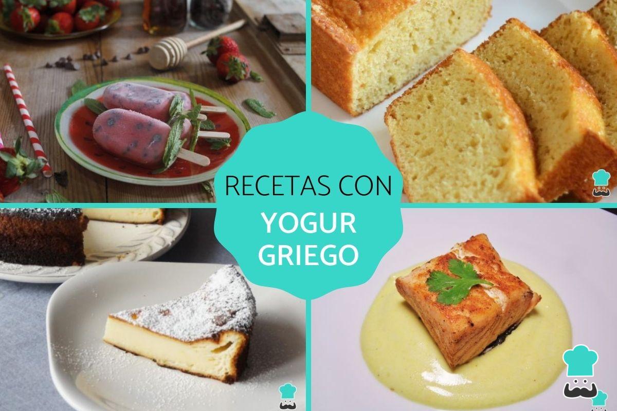 Recetas con yogur griego