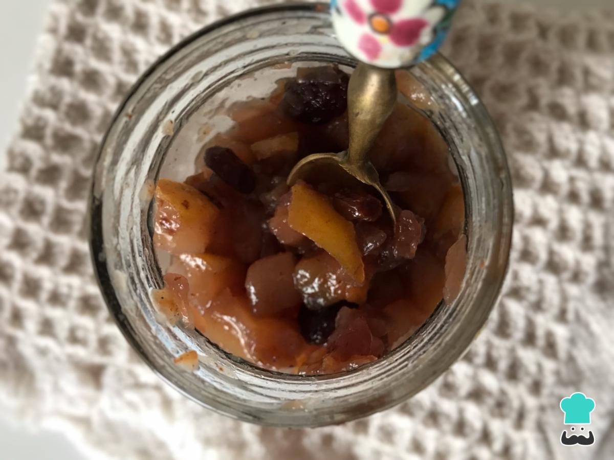 Receta de Chutney de pera