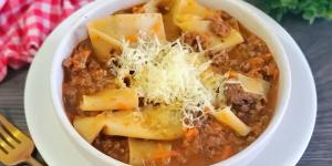 Receta de Sopa de lasaña cremosa y deliciosa que vas a querer repetir: la versión viral que reinventa la clásica italiana