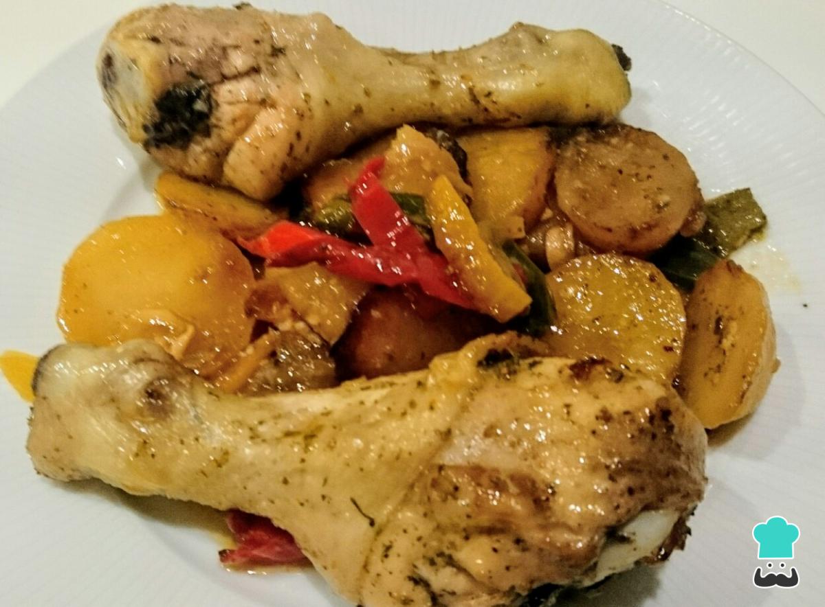 Receta de Jamoncitos de pollo al horno