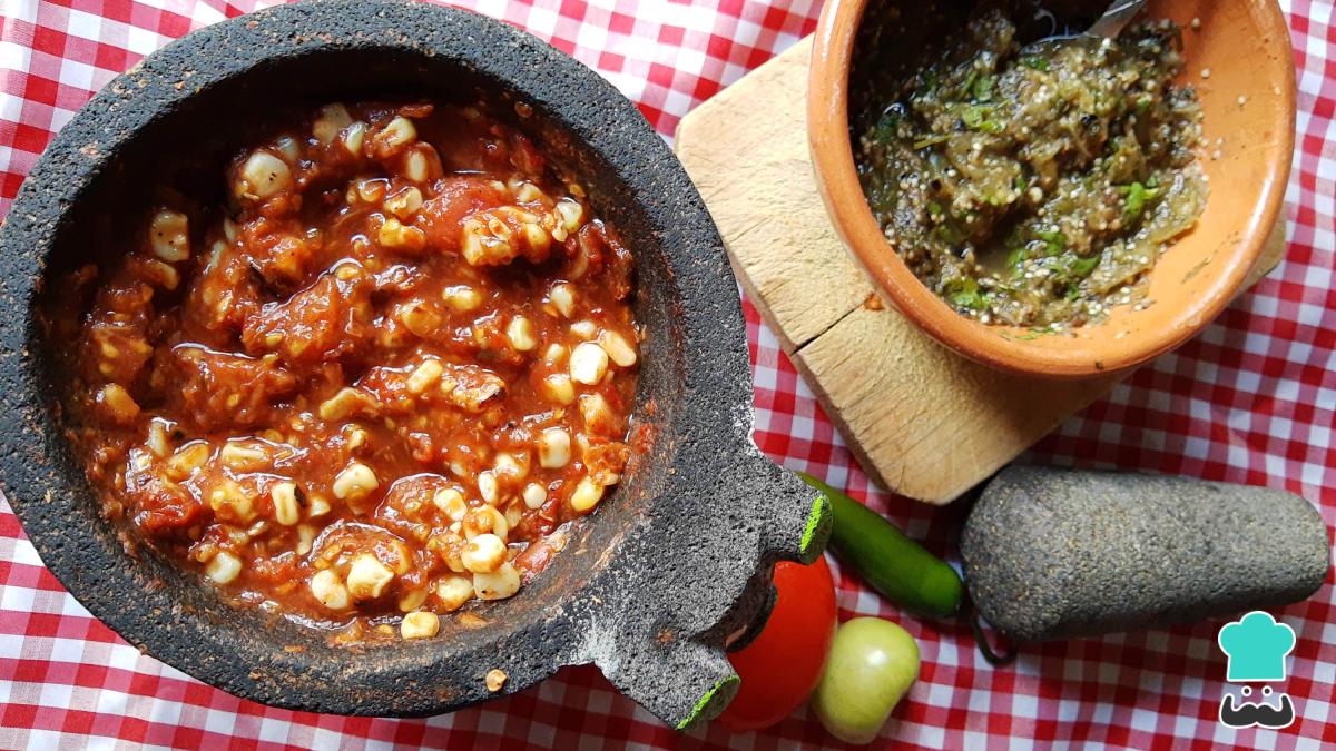 Receta de Salsa molcajeteada