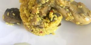 Receta de Paella de paloma