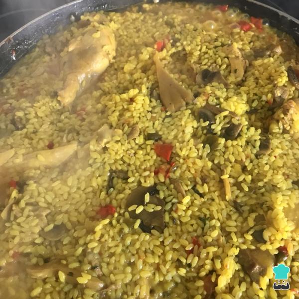 Receta de Paella de paloma - Paso 4