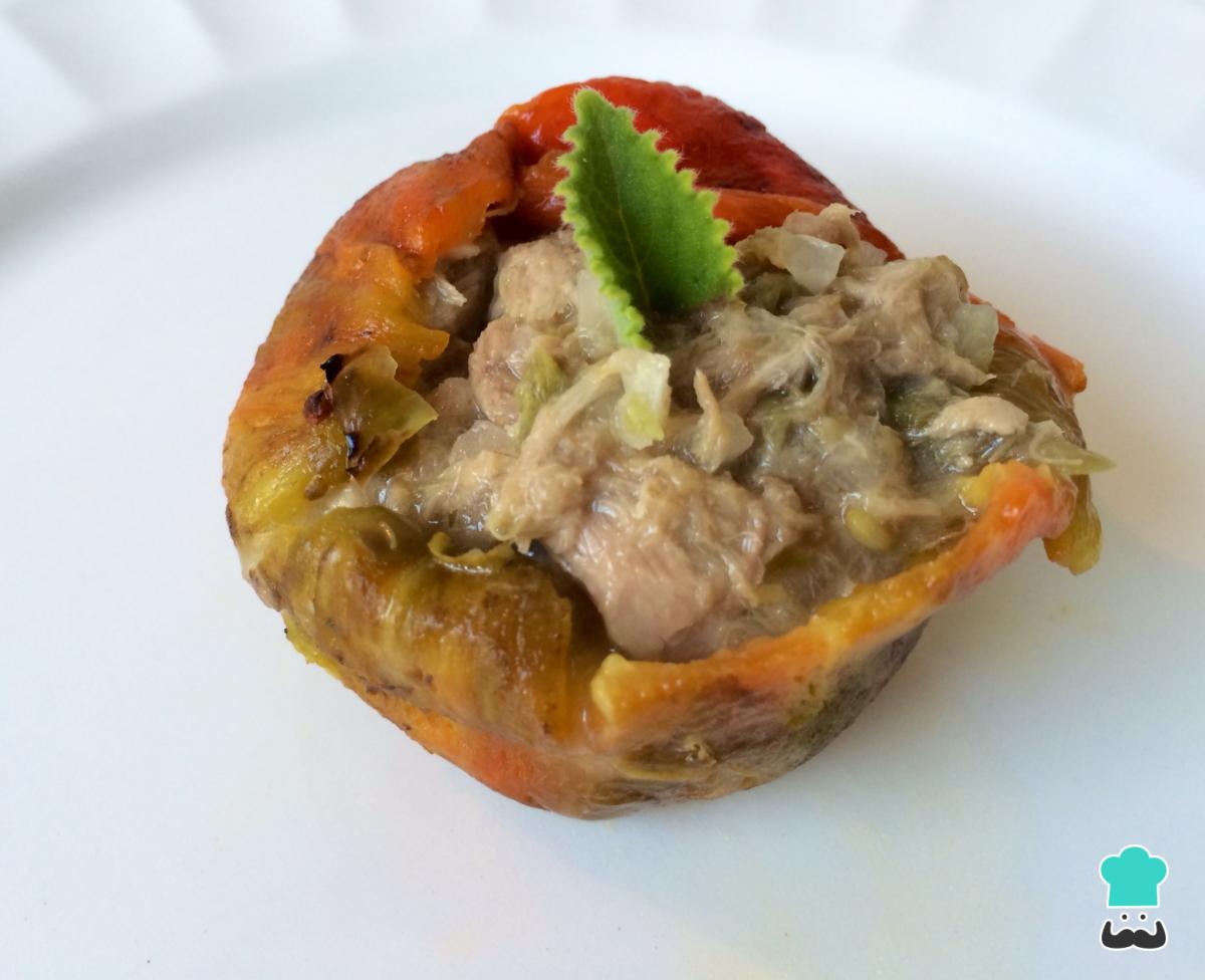 Receta de Pimiento relleno de atún