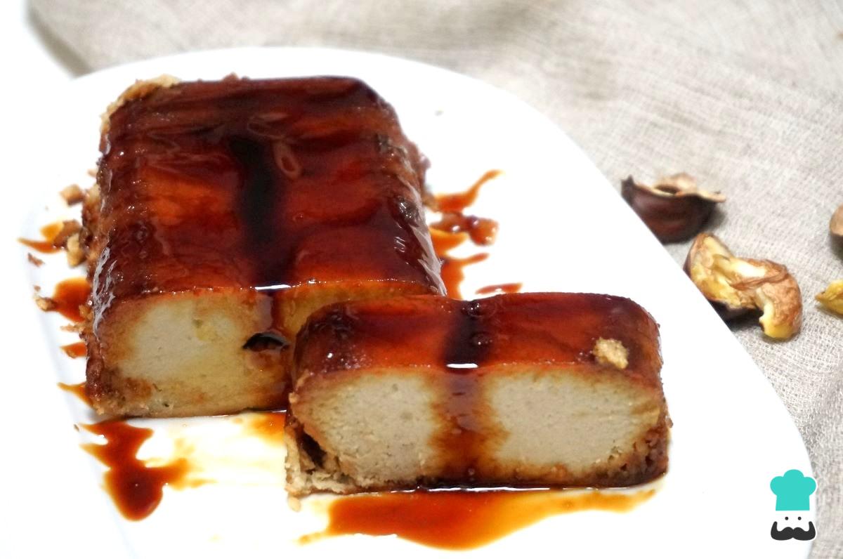 Receta de Pudin de castañas