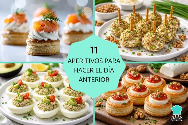 Aperitivos fáciles para hacer el día anterior