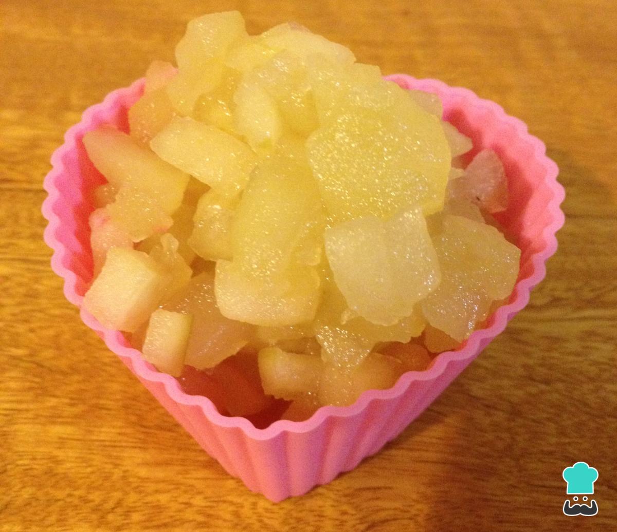 Receta de Compota de manzana verde