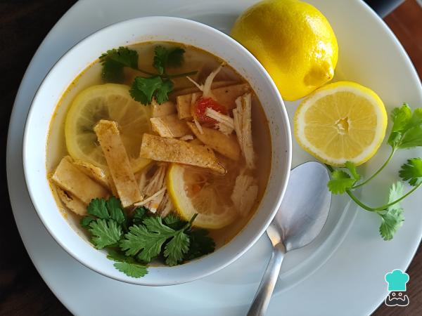 Receta de Sopa de lima - Paso 5