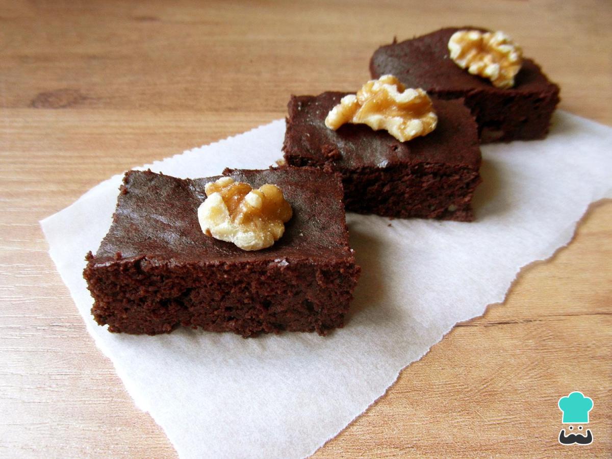 Receta de Brownie paleo de chocolate