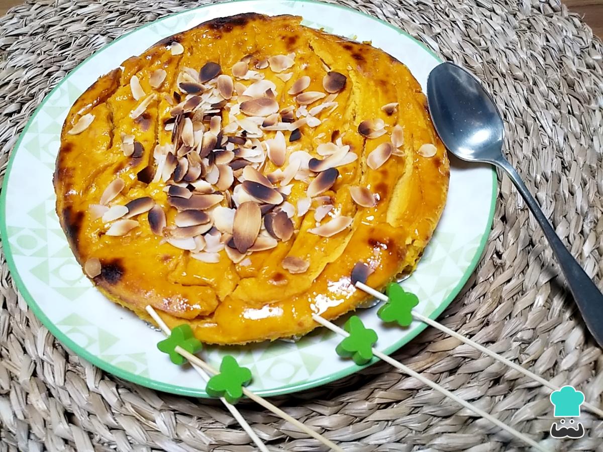 Receta de Tarta de calabaza y queso