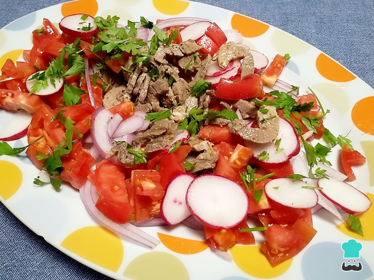 Receta de Ceviche de carne