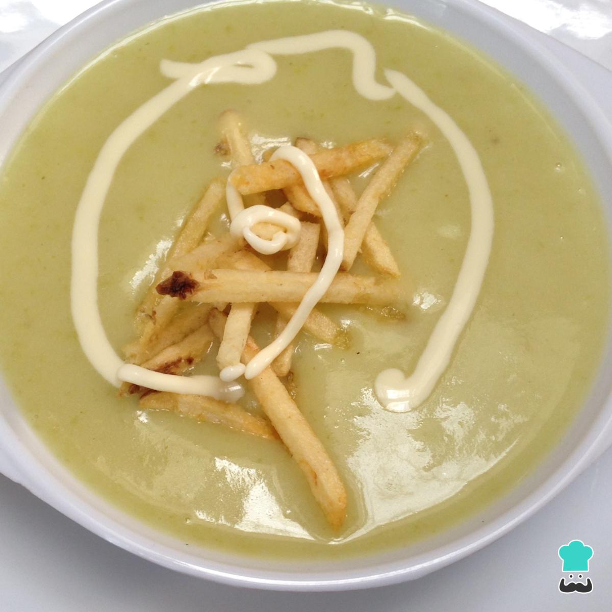 Receta de Crema de patata y apio